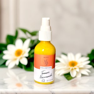 TURMERIC CLARIFYING Face Serum, Serum For Oily Skin, Niacinamide Face Serum, Turmeric Face Lotion, Zero Waste Skincare