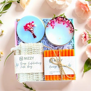 Birth Flower Birthday Gift Box for Her, Spa Gift Box, Gift for Best Friend, Self Care Gift Box, Personalized Birthday Ideas, Birthday Ideas