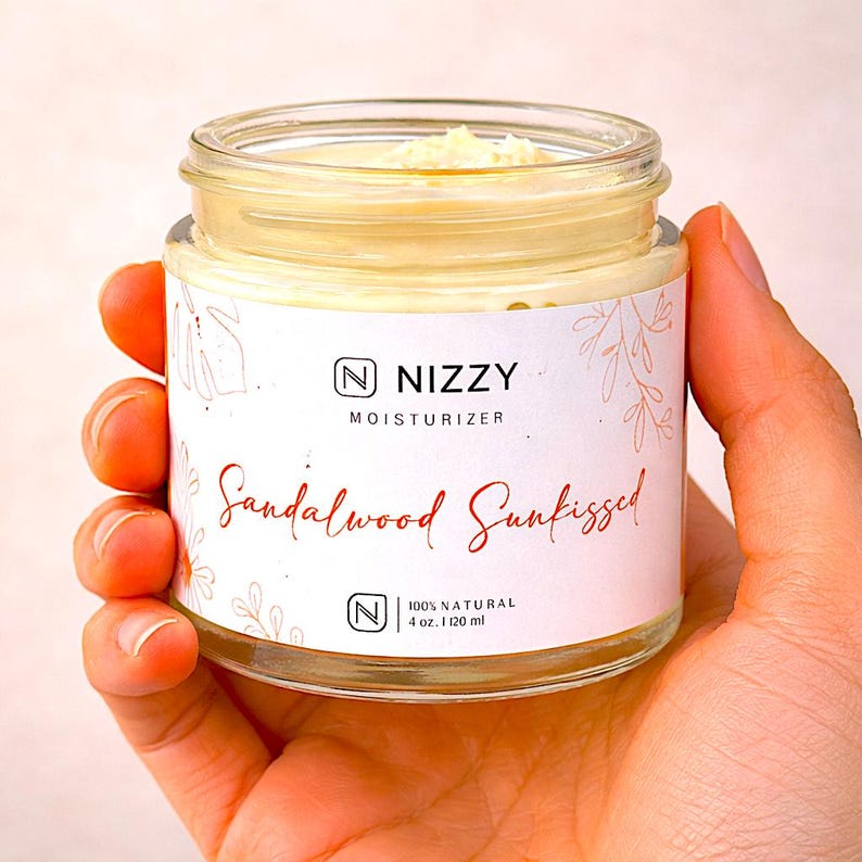 Turmeric and Niacinamide Brightening Face Cream – Kojic Acid, Licorice, Daily Moisturizer, Natural Skincare image 1