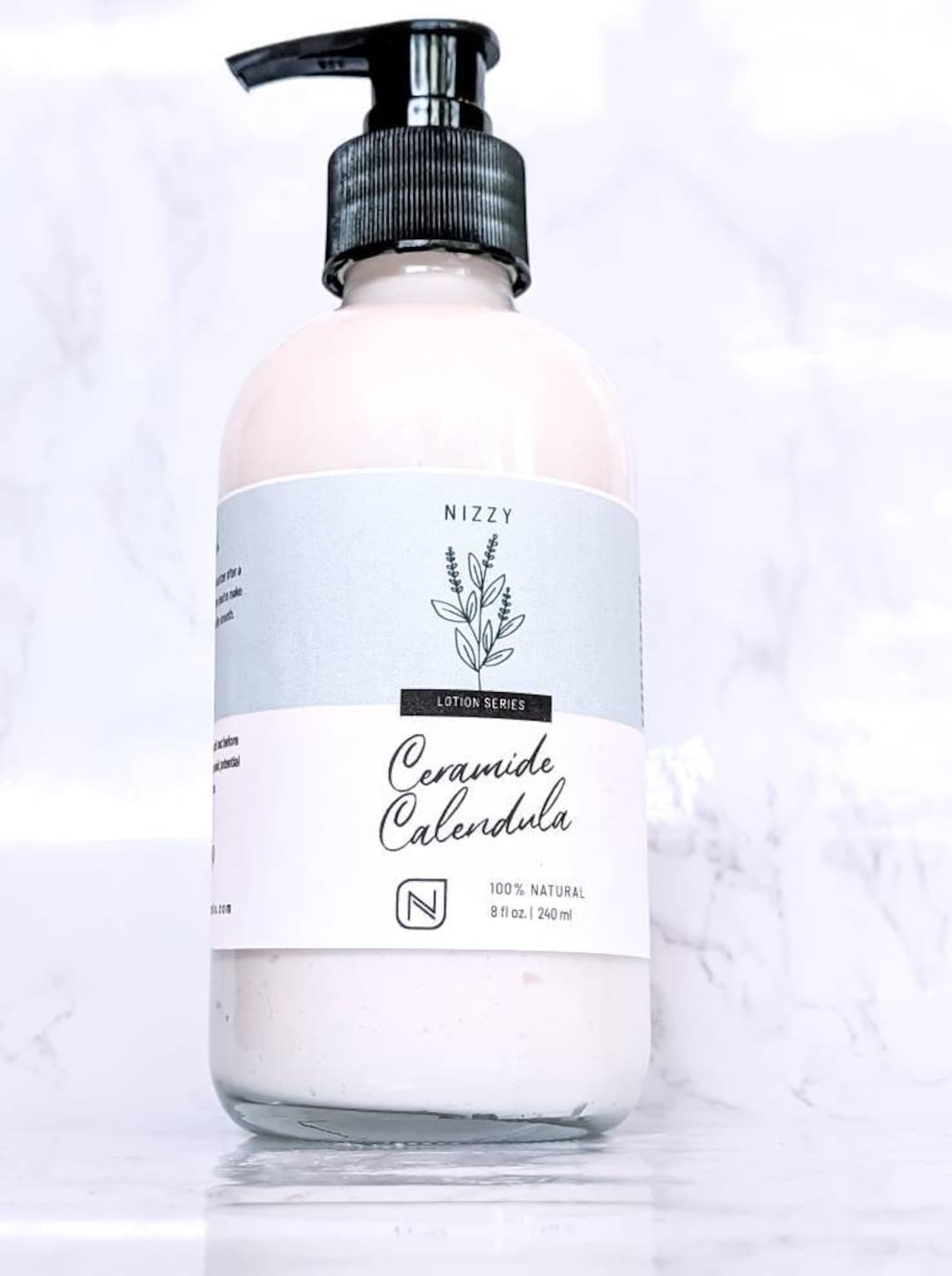 HAND MOISTURIZER NATURAL Lotion Handmade Zero Waste Hand Lotion Natural Whipped Shea Butter