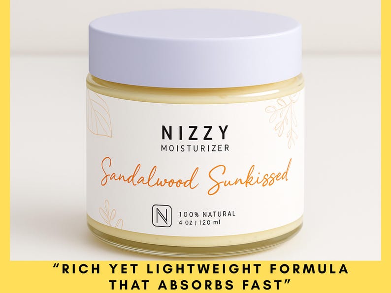 Turmeric and Niacinamide Brightening Face Cream – Kojic Acid, Licorice, Daily Moisturizer, Natural Skincare image 8