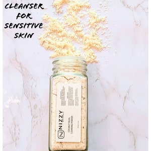 Natural Coconut Almond Face Wash: Exfoliating Cleansing Grains