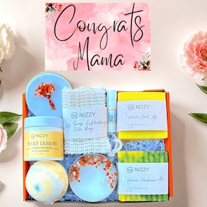 New Mom Spa Gift Box: Natural Self Care Kit