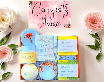 New Mom Care Package, Self Care for New Mom, Spa Kit for Women, New Mom Gift Basket, Postpartum Care Package, Baby Shower Gift