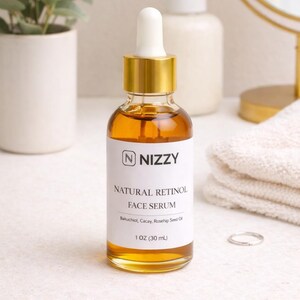 Bakuchiol Face Serum – Natural Retinol Alternative | Anti-Aging Night Serum for Sensitive Skin | Vegan Skincare image 6