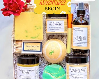 New Job Gift Box, Job Promotion Gift, Congratulations Gift for New Job, Coworker Gift Box, New Job Gift Basket, Spa Gift Box