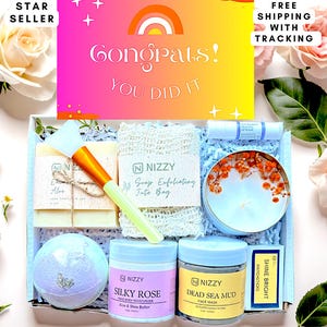 Gefeliciteerd Grad Spa-geschenkdoos: handgemaakte zelfzorgontspanningsset