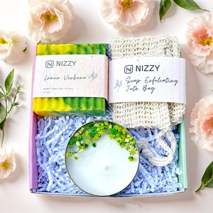 Spa Gift Set for Her, Gift for Her, Spa Kit for Women, Spa Gift Basket, Relaxation Gift, Care Package for Her, Unique Gift Box, Vegan