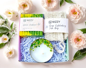 Spa Gift Set for Her, Gift for Her, Spa Kit for Women, Spa Gift Basket, Relaxation Gift, Care Package for Her, Unique Gift Box, Vegan