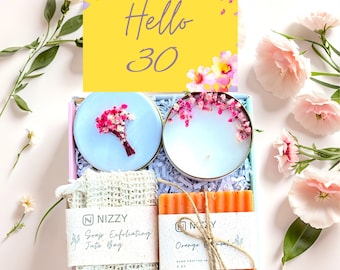 30th BIRTHDAY GIFT For Women, 30th Birthday Gift for Her, 30th Birthday Gift Box, Turning 30, Gift Baskets for Women