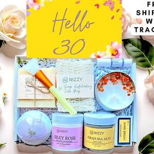 Spa Geschenkbox zum 30. Geburtstag: Self Care Entspannungs Set
