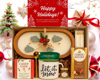 Secret Santa Spa Gift Box, Corporate Gift Boxes, Employee Appreciation Set