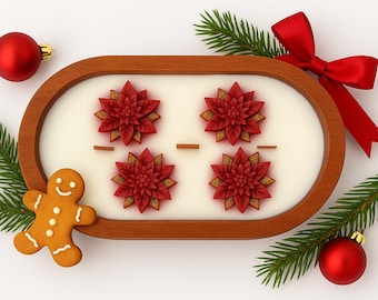 Christmas Soy Wax Candles, Holiday Decor, Personalized Xmas Gift Box, Secret Santa, White Elephant