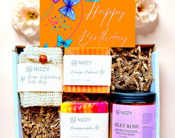 Best Friend Birthday Gift Box, Luxury Spa Box for Best Friend, Birthday Gift For Women, Self Care Box for Her, Vegan Gift , Eco- Friendly