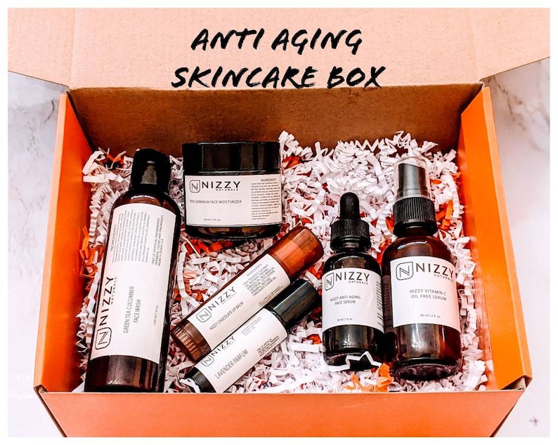 Natural Skin Care Gift Box for Women Mothers Day Gift Box Etsy