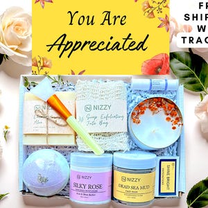 You are Appreciated, Teacher Spa Gift Box, Teacher Appreciation Week Gift, Self Care Box, Thank You Gift for Teacher, Relaxation Gift