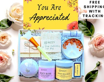 You are Appreciated, Teacher Spa Gift Box, Teacher Appreciation Week Gift, Self Care Box, Thank You Gift for Teacher, Relaxation Gift