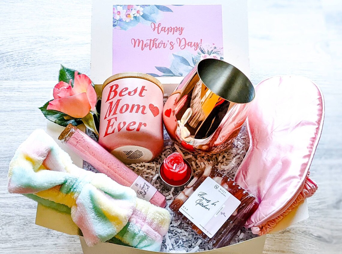 Gift Box for Mom SELF CARE for MOM Mothers Day Gift Basket Etsy