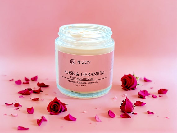 フェイスクリーム de Rosa Natural Rose Face Cream, Face Moisturizer, Natural Face