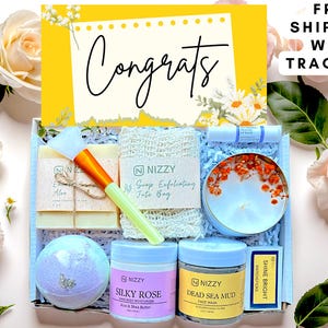 New Mom Spa Gift Box: Postpartum Pampering, Natural Skincare