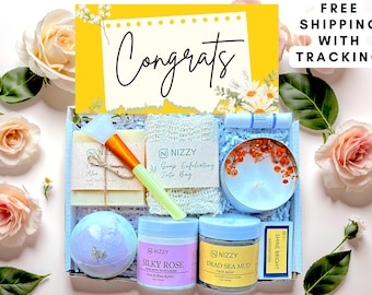 Mom to be Gift, Expecting Mom Gift, 4th Trimester Gift, New Mom Gift Basket, Pregnancy Congratulations Gift, Spa Gift Box, Time to Relax