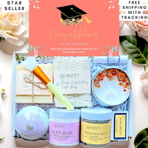 Geschenkdoos Graduation Spa: zelfzorgontspanningsset