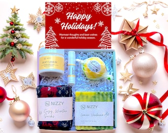 Secret Santa Spa Gift Box, Corporate Gift Boxes, Employee Appreciation Set