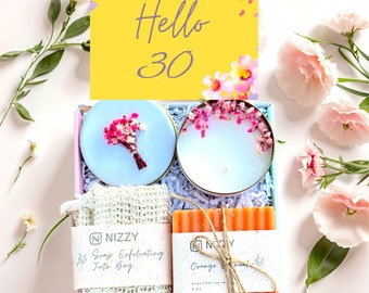 30th BIRTHDAY GIFT For Women, 30th Birthday Gift for Her, 30th Birthday Gift Box, Turning 30, Gift Baskets for Women