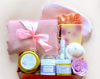 NEW MOM Care Package, Pamper and Relax Box, Congratulations Package New Mom, Expecting Mom Gift, Mom to be Gift Box, Baby Shower Gift