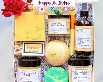 Birthday Gift Box, Birthday Gift for Her, Spa Gift Set, Spa Birthday Gift Box, Spa Birthday Basket, Birthday Gift Women, Birthday Gift Box