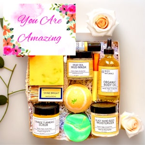 You Are AMAZING Gift Box, Encouragement, Motivational Gift Basket, Self Care Gift, Hug in a Box, Pamper Gift Box for Her