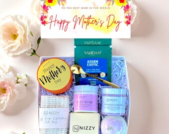 Mothers Day Gift, Spa Box for Women, Gift for Mom, Spa Gift Basket, Care Package for Mom, Pamper Gift for Mom, Relaxation Gift for Mom