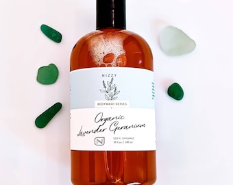 Natural Hand and Body Wash, Organic Body Wash, Moisturizing Body Cleanser, Natural Skincare Product, No Artificial Color/Fragrance