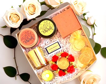 DIWALI GIFT BOX, Corporate Gift Set, Meaningful Diwali Gift,  Diwali Candles, Diwali Gift, Diwali Gift Hamper