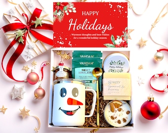 Christmas Gift Box, Secret Santa Gift, Holiday Gift Ideas,  Best Friend, Coworker Gifts