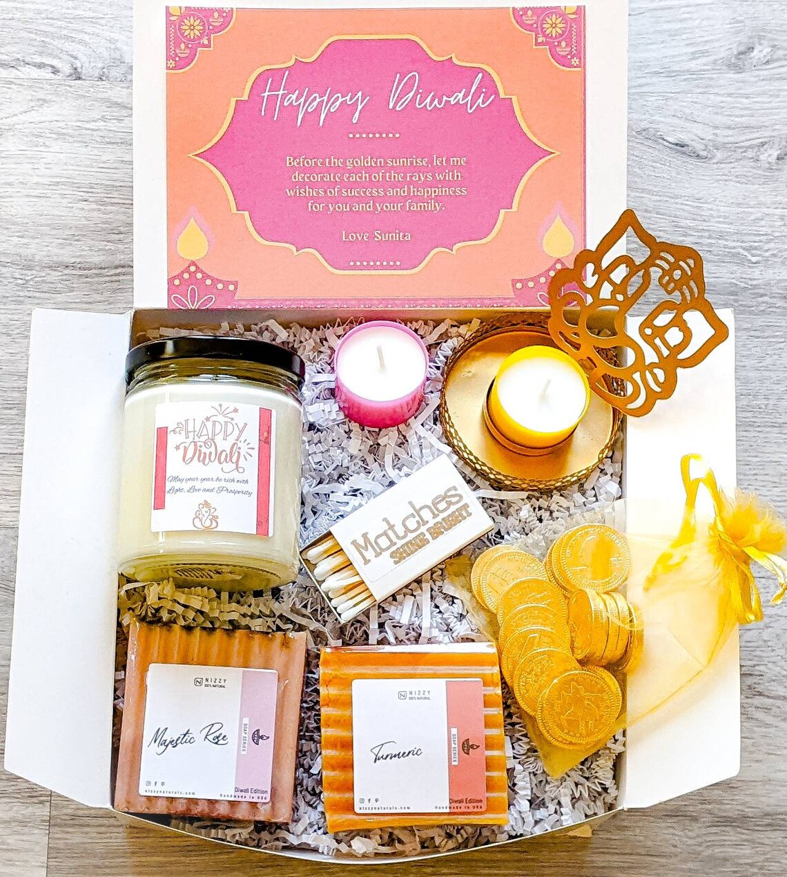 DIWALI GIFT BOX Corporate Gift Set Meaningful Diwali Gift Etsy