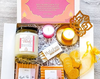 DIWALI GIFT BOX, Corporate Gift Set, Meaningful Diwali Gift, Countdown Diwali Calendar,  Candle, Diwali Gift, Diwali Gift Hamper, Ganesha