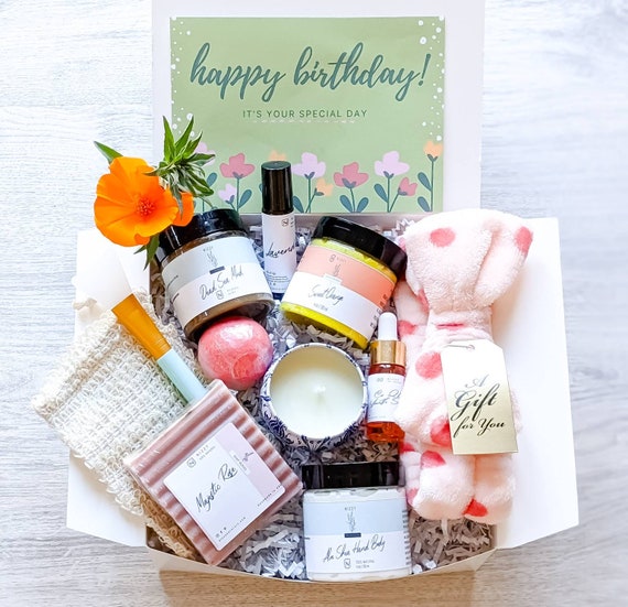 Birthday Gift Box For Her, Birthday Gift for Best Friend, Birthday Gift Box  for Women, Spa Gift Set For Friend, Spa Box Gifts For Mom-SBDS02