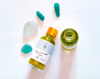 Berries Face Oil Serum - Face Moisturizer - Serum for Sensitive Skin - Hydrating Oil Serum - Vegan Moisturizer - Zero Waste