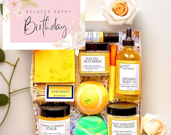 BELATED BIRTHDAY GIFT, Happy Belated Birthday, Birthday Gift for Best Friend, Family, Relatives, Birthday Gift Ideas, Personalized Gift