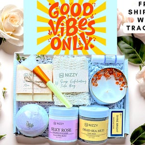 Spa Gift for Her, Self Care Box, Hug in a Box for Women, Pamper Gift Box for Her, Long Distance Gift