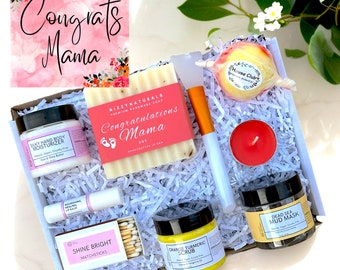 New Mom Gift Basket, New Mom Gift Box, Postpartum Gift Box, Self Care for New Mom, Postpartum Gift