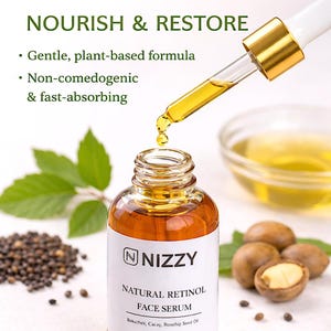 Bakuchiol Face Serum – Natural Retinol Alternative | Anti-Aging Night Serum for Sensitive Skin | Vegan Skincare image 2