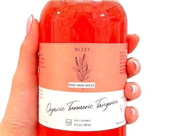 Natural Vegan Body Wash | Organic Moisturizing Shower Gel | Sulfate Free Body Cleanser | Choose Your Scent