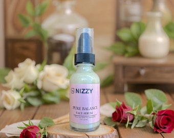 Pure Balance Face Serum, Chaotic Skin Serum, Clarifying Face Serum, Serum for Acne, Soothes, Restores, Balances, DMAE, Niacinamide