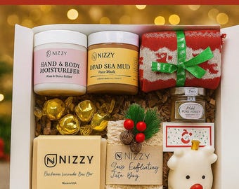 Christmas Gift for Teachers, Holiday Appreciation Gift, Self-Care Spa Box, Relaxation Set