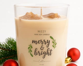 Bulk Corporate Christmas Candle, Holiday Gifts for Employees, Gift for Coworkers