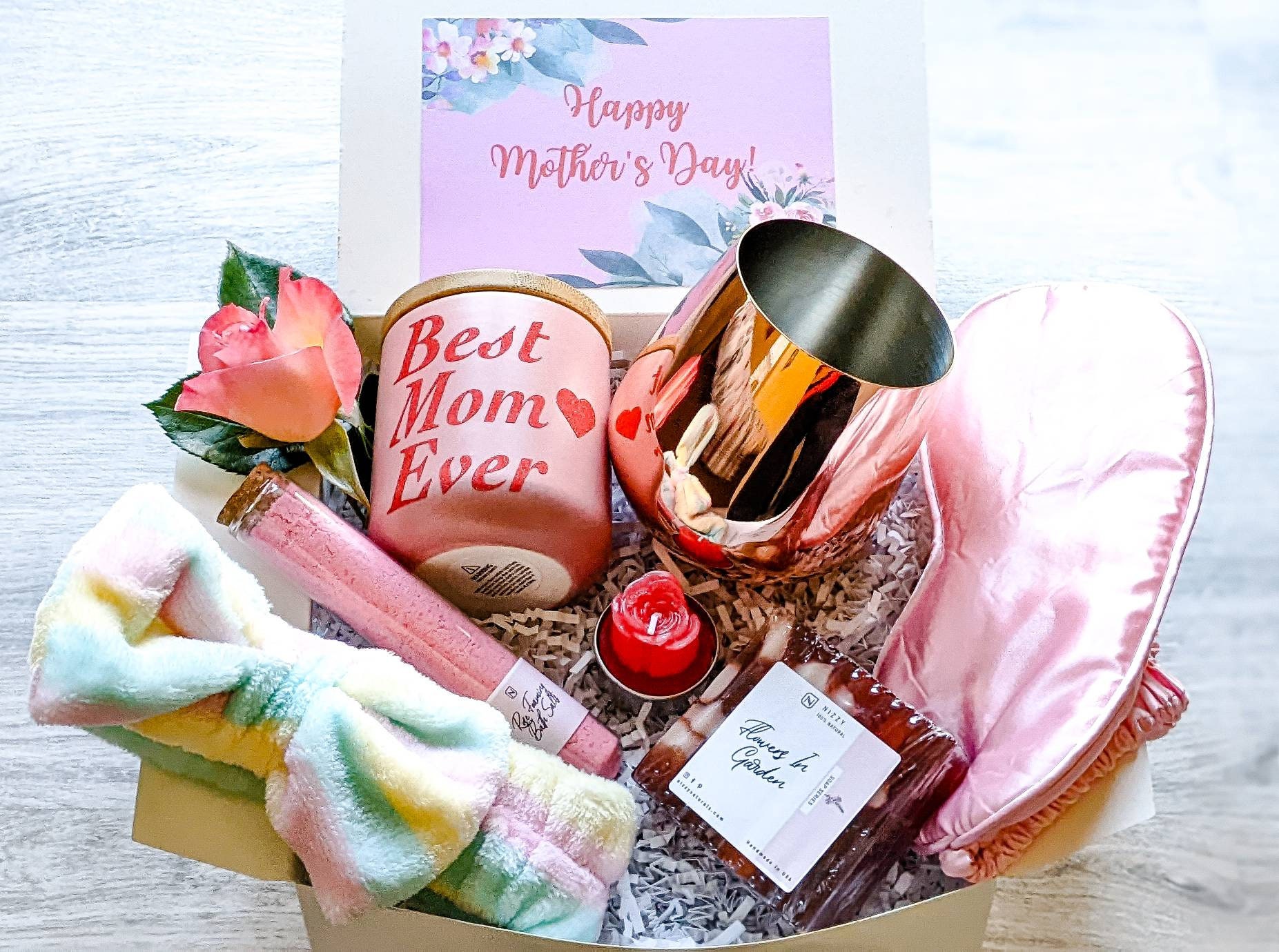 Gift Box for Mom SELF CARE for MOM Mothers Day Gift Basket Etsy