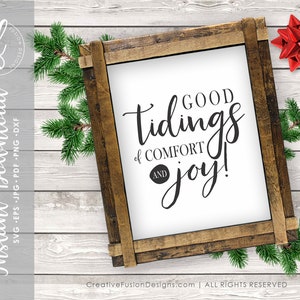 Tidings of Comfort and Joy Christmas cut file for Silhouette, Christmas svg file, DIY Christmas decor and holiday crafts Tidings of Comfort and Joy Christmas cut file for Silhouette, Christmas svg file, DIY Christmas decor and holiday crafts Tidings of Comfort and Joy Christmas cut file for Silhouette, Christmas svg file, DIY Christmas decor and holiday crafts Tid
