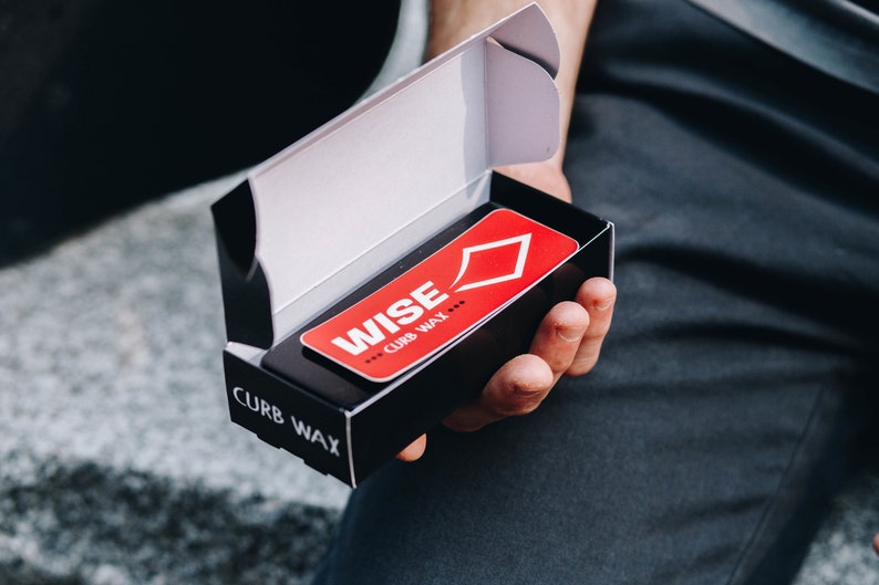 Wise Curb Wax Skatewax Skateboarding Skateboard Wax Etsy Canada